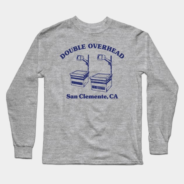 Double Overhead San Clemente California - Light Long Sleeve T-Shirt by Double Overhead